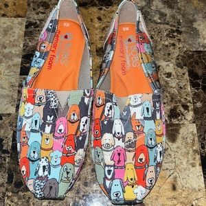 BOBS from sketchers memory foam shoe